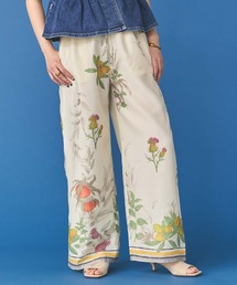 Gready Brilliant（グレディブリリアン）の「プリントローンボタニカルワイドパンツ（その他パンツ）」