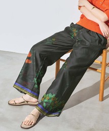 Gready Brilliant | プリントローンボタニカルワイドパンツ(その他パンツ)