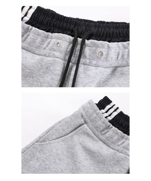mushwear(マッシュウェア)の「フェイクレイヤードスウェットパンツ(スウェットパンツ・メンズ・ブラック/グレー・LARGE/MEDIUM/X-LARGE/SMALL)」の14枚目の写真