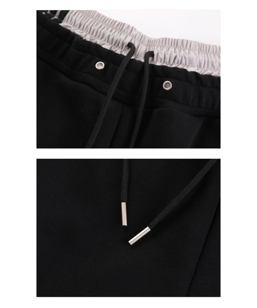 mushwear(マッシュウェア)の「フェイクレイヤードスウェットパンツ(スウェットパンツ・メンズ・ブラック/グレー・LARGE/MEDIUM/X-LARGE/SMALL)」の16枚目の写真