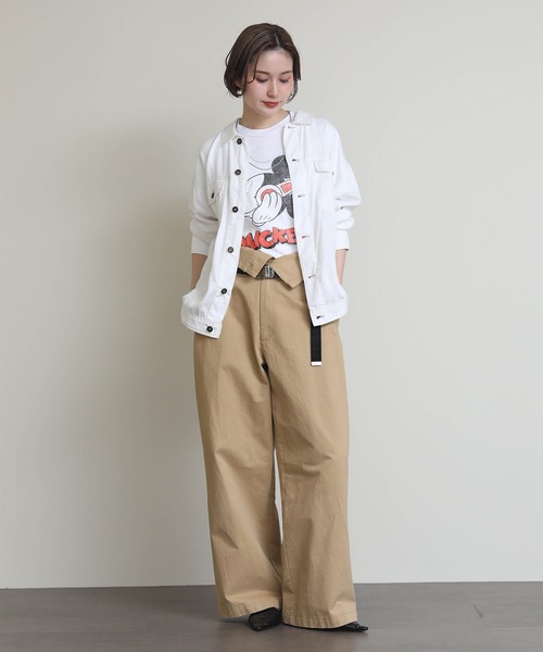 Re Fiina(フィーナ)の「MickeyTEE(Tシャツ/カットソー・レディース・オフホワイト・FREE)」の16枚目の写真