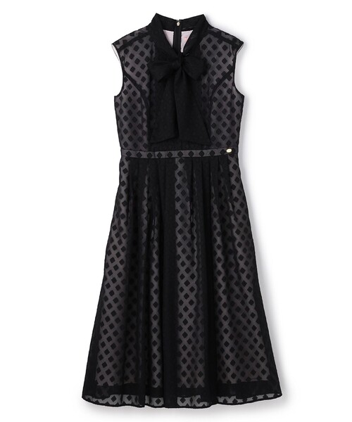 TOCCA(トッカ)の「SQUARE VEIL DRESS ドレス(ワンピース・レディース・ピンク系5/ブラック系5・6/0/2/4)」の12枚目の写真