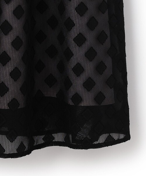 TOCCA(トッカ)の「SQUARE VEIL DRESS ドレス(ワンピース・レディース・ピンク系5/ブラック系5・6/0/2/4)」の17枚目の写真