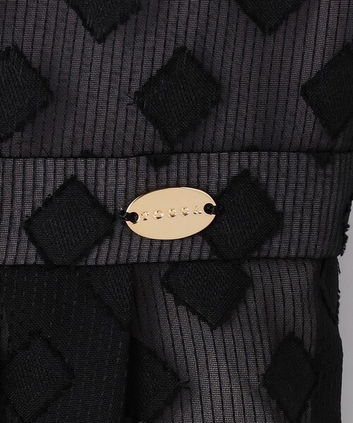 TOCCA(トッカ)の「SQUARE VEIL DRESS ドレス(ワンピース・レディース・ピンク系5/ブラック系5・6/0/2/4)」の19枚目の写真