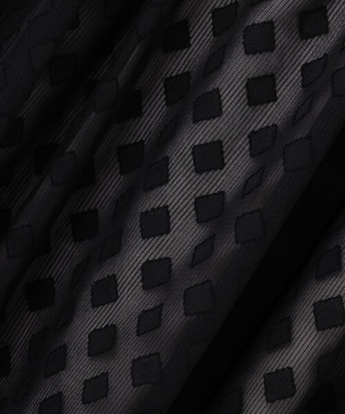TOCCA(トッカ)の「SQUARE VEIL DRESS ドレス(ワンピース・レディース・ピンク系5/ブラック系5・6/0/2/4)」の20枚目の写真