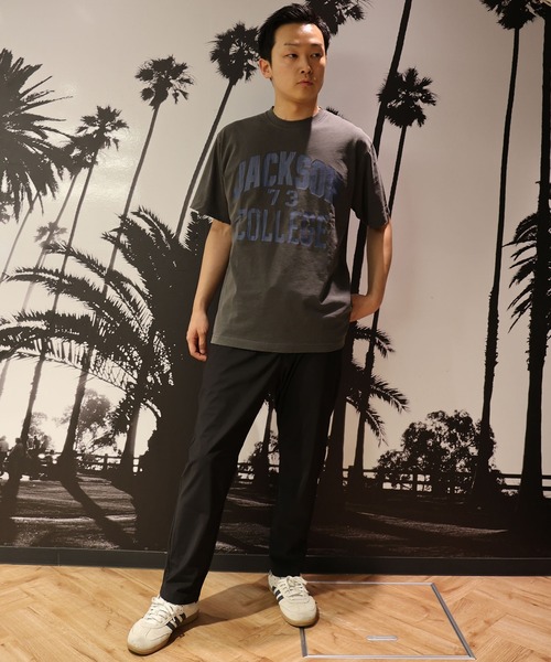 ムラサキスポーツ(ムラサキスポーツ)の「DEAR LAUREL/ディアローレル × ジャクソンマティス 半袖 Tシャツ コラボレーション DL26S-JM2102(Tシャツ/カットソー・メンズ・ブラック/イエロー/ネイビー・L/M)」の7枚目の写真