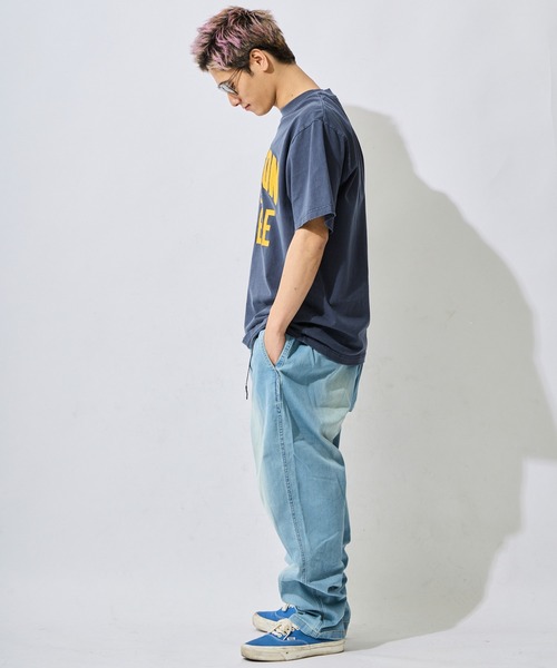 ムラサキスポーツ(ムラサキスポーツ)の「DEAR LAUREL/ディアローレル × ジャクソンマティス 半袖 Tシャツ コラボレーション DL26S-JM2102(Tシャツ/カットソー・メンズ・ブラック/イエロー/ネイビー・L/M)」の15枚目の写真