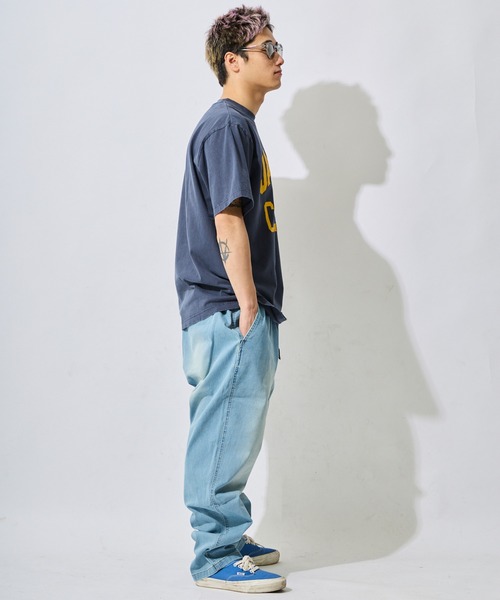 ムラサキスポーツ(ムラサキスポーツ)の「DEAR LAUREL/ディアローレル × ジャクソンマティス 半袖 Tシャツ コラボレーション DL26S-JM2102(Tシャツ/カットソー・メンズ・ブラック/イエロー/ネイビー・L/M)」の16枚目の写真