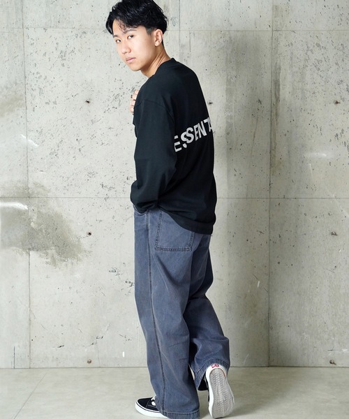 FOG ESSENTIALS（エフオージーエッセンシャルズ）の「"08"≪FOG ESSENTIALS≫バックロゴ ヘビーウェイト 長袖Tシャツ（Tシャツ/カットソー・メンズ・ブラック・XL/L/M）」の12枚目の写真