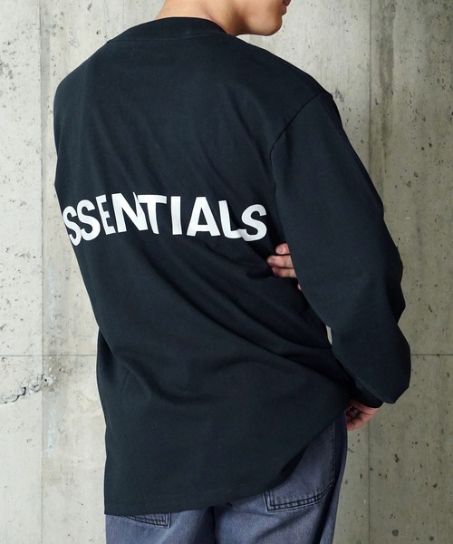 FOG ESSENTIALS（エフオージーエッセンシャルズ）の「"08"≪FOG ESSENTIALS≫バックロゴ ヘビーウェイト 長袖Tシャツ（Tシャツ/カットソー・メンズ・ブラック・XL/L/M）」の13枚目の写真