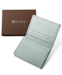 RICKERS（リッカーズ）の「【RICKERS/リッカーズ】大人を格上げする高級本革使用 名刺ケース 就職祝 内定祝 昇進祝 ギフト 男性にも女性にも人気のカラー 7色 角が折れないデザイン（名刺入れ）」