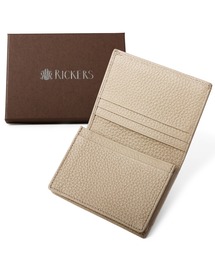 RICKERS（リッカーズ）の「【RICKERS/リッカーズ】大人を格上げする高級本革使用 名刺ケース 就職祝 内定祝 昇進祝 ギフト 男性にも女性にも人気のカラー 7色 角が折れないデザイン（名刺入れ）」