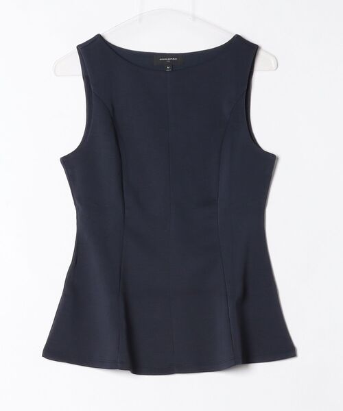 BANANA REPUBLIC FACTORY STORE（バナナリパブリック ファクトリーストア）の「BANANA REPUBLIC FACTORY STORE　　ソフトタッチ ペプラムヘム トップス（Tシャツ/カットソー・レディース・ホワイト/ネイビー・L/M/S/XS）」の7枚目の写真