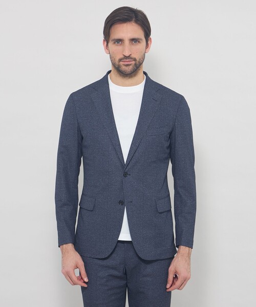 MACKINTOSH LONDON(マッキントッシュ ロンドン)の「【BREASY JACKET】トリコットプリントセットアップジャケット(テーラードジャケット・メンズ・グレー系その他/ブルー・38/40/36)」の13枚目の写真