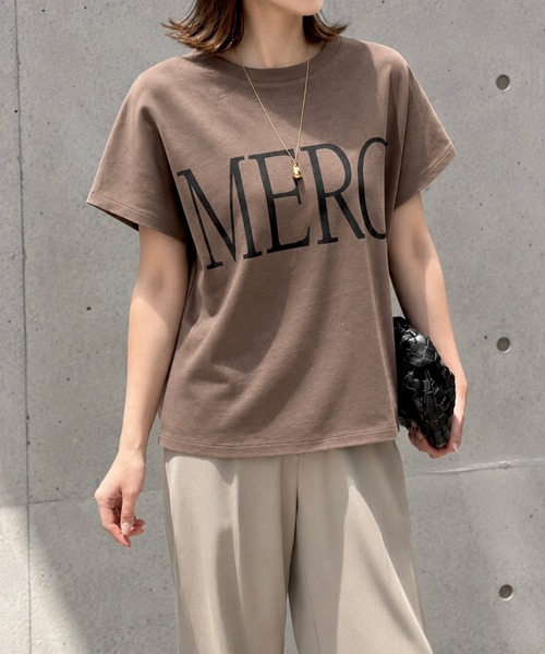Emma Taylor(エマテイラー)の「【身体のラインを拾わない◎秋色追加!】シルクタッチスムースドルマンアソートプリントTシャツ(Tシャツ/カットソー・レディース・ホワイト系2/ホワイト系1/ホワイト系3/ホワイト系4/ホワイト系7/モカ/スミクロ/ホワイト系5/グレー系2/グレー系1/ブラウン系その他/ホワイト系6・FREE)」の11枚目の写真