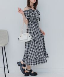 BIGリボンロングワンピース