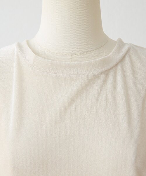ear PAPILLONNER(イアパピヨネ)の「ベロアシアーロングタンク【SUM1 STYLE】(ワンピース・レディース・ブラック/ライトベージュ・FREE)」の10枚目の写真