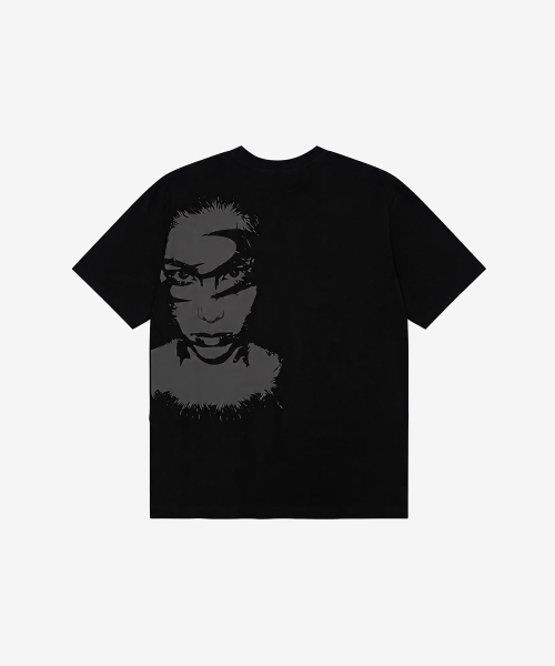 BLACKPURPLE(ブラックパープル)の「ペルソナTシャツ - 東京エディション(Tシャツ/カットソー・レディース・ブラック・FREE)」の3枚目の写真
