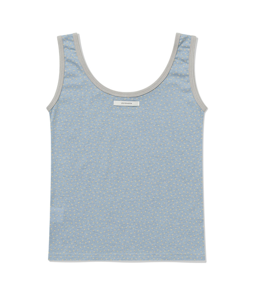 UGLY SHADOW(アグリーシャドウ)の「STAR CONTRAST SLEEVELESS(BLUE)(Tシャツ/カットソー・レディース・その他・FREE)」の4枚目の写真