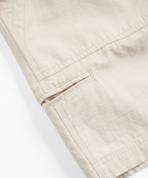 FRIZMWORKS（フリズムワークス）の「BACKSATIN ESSENTIAL FATIGUE SHORTS _ CREAM（その他パンツ・メンズ・その他・SMALL/MEDIUM/LARGE/X-LARGE）」の6枚目の写真