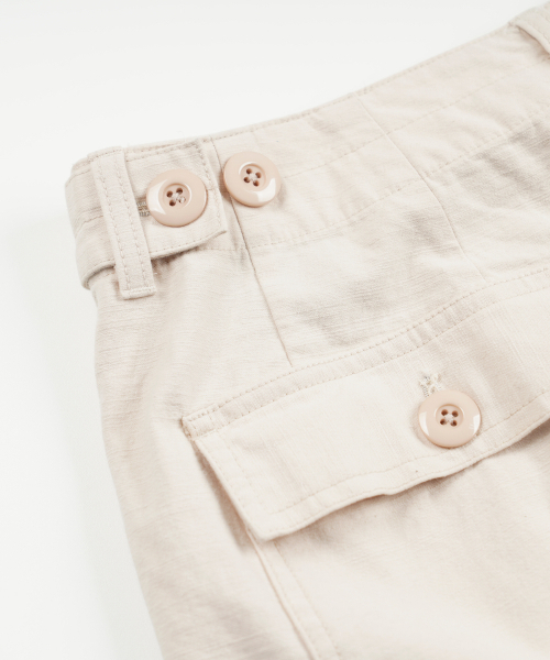 FRIZMWORKS（フリズムワークス）の「BACKSATIN ESSENTIAL FATIGUE SHORTS _ CREAM（その他パンツ・メンズ・その他・SMALL/MEDIUM/LARGE/X-LARGE）」の7枚目の写真