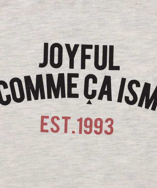 COMME CA ISM(コムサイズム)の「半袖プリントTシャツ(ベビーサイズ)(Tシャツ/カットソー・キッズ・キナリ/レッド/ネイビー・80-90cm)」の9枚目の写真