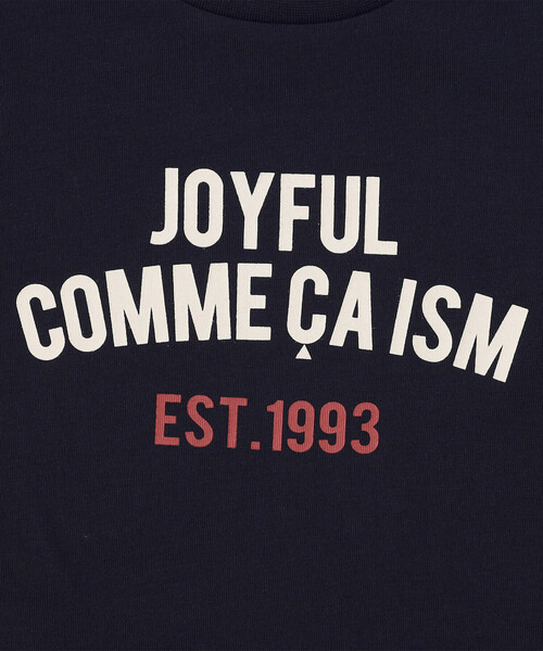 COMME CA ISM(コムサイズム)の「半袖プリントTシャツ(ベビーサイズ)(Tシャツ/カットソー・キッズ・キナリ/レッド/ネイビー・80-90cm)」の11枚目の写真