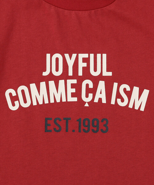 COMME CA ISM(コムサイズム)の「半袖プリントTシャツ(ベビーサイズ)(Tシャツ/カットソー・キッズ・キナリ/レッド/ネイビー・80-90cm)」の13枚目の写真