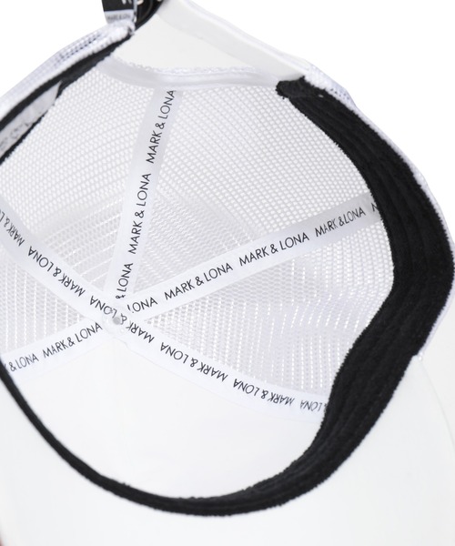 MARK & LONA(マークアンドロナ)の「Radiant Mesh Cap | MEN and WOMEN(キャップ・メンズ・ブラック/ホワイト・FREE)」の8枚目の写真