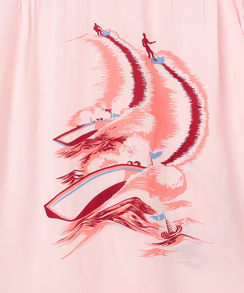 SUN SURF（サンサーフ）の「SUN SURF | ハワイアンシャツ “WATER SKIING”  MEN（シャツ/ブラウス・メンズ・オフホワイト/ピンク・XL/L）」の10枚目の写真