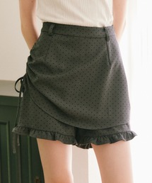 idem | layered frill mini pants/巻きスカート風ショートパンツ(その他パンツ)