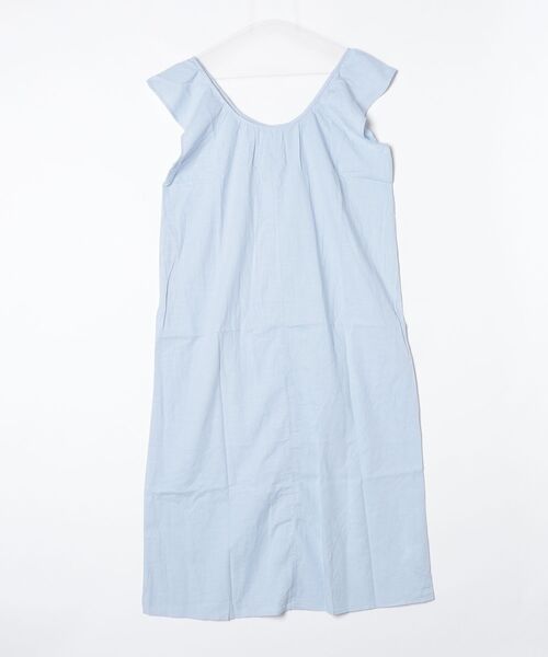 Dream garden(ドリームガーデン)の「フレンチスリーブマキシ丈ワンピース(ワンピース・レディース・ブルー/ネイビー・L/XL/2XL/M)」の8枚目の写真
