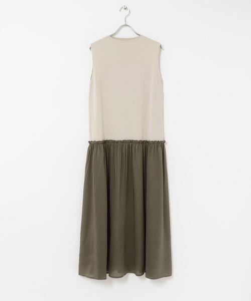 URBAN RESEARCH ROSSO WOMEN(アーバンリサーチ ロッソ)の「ドッキングストレートワンピース(ワンピース・レディース・ブラック/ホワイト系その他・FREE)」の16枚目の写真