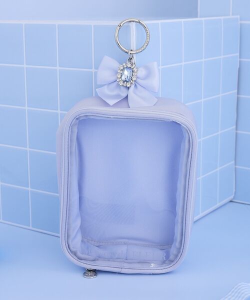 WEB限定】ブルーマニアクリアポーチ（ポーチ）｜Maison de FLEUR
