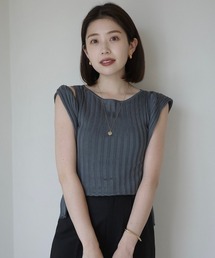 アメスリテレコカットトップス（Tシャツ/カットソー）｜anuans（ア