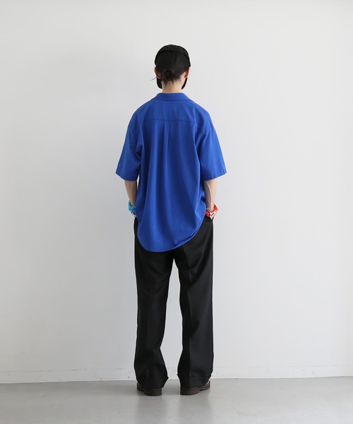 KAIKO(カイコー)の「KAIKO Wool wide slacks(スラックス・メンズ・ブラック/ライトブラウン・0/1/2)」の14枚目の写真