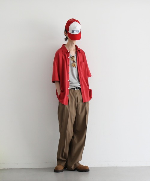 KAIKO(カイコー)の「KAIKO Wool wide slacks(スラックス・メンズ・ブラック/ライトブラウン・0/1/2/3)」の22枚目の写真