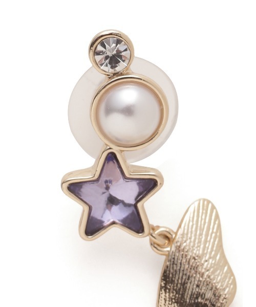 ANNA SUI（アナスイ）の「【LILY BROWN×ANNA SUI】バタフライスターピアス（ピアス（両耳用）・レディース・シルバー/ゴールド・FREE）」の11枚目の写真