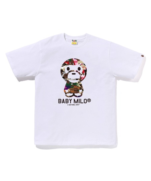 HYBRID CAMO BABY MILO TEE（Tシャツ/カットソー）｜A BATHING APE（ア
