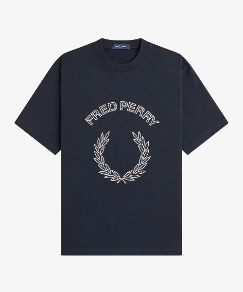 FRED PERRY(フレッドペリー)の「【ZOZO & ONLINESHOP限定】Tartan Applique T-Shirt/タータンチェックアップリケTシャツ(Tシャツ/カットソー・メンズ・ホワイト/ネイビー・S/M/L)」の19枚目の写真