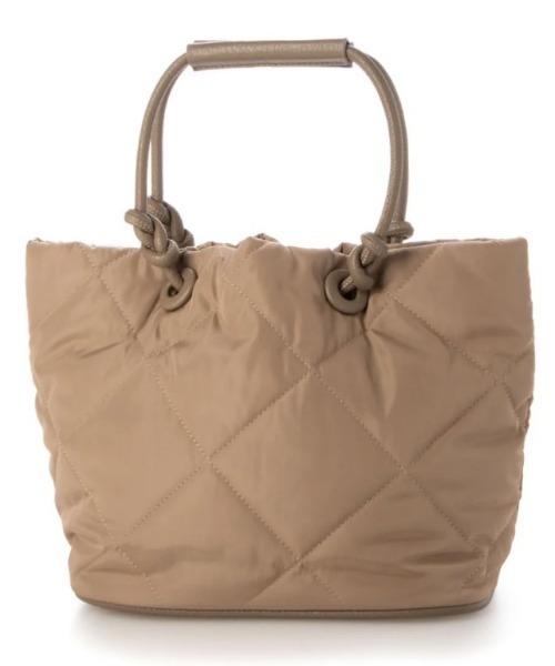 CACHELLIE（カシェリエ）の「QUILTING TOTE（トートバッグ・レディース・ブラック/グレー/カーキ・FREE）」の3枚目の写真