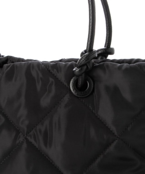 CACHELLIE（カシェリエ）の「QUILTING TOTE（トートバッグ・レディース・ブラック/グレー/カーキ・FREE）」の6枚目の写真