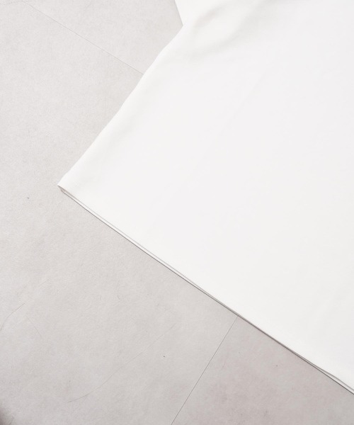 1111clothing(ワンフォークロージング)の「フラワー刺繍 Tシャツ / Flower Embroidery T-Shirt(Tシャツ/カットソー・メンズ・ホワイト/ブラック・L/M)」の20枚目の写真