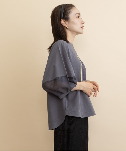 lodie(ロディ)の「”No 92" ロゴモチーフデザインT(Tシャツ/カットソー・レディース・ベージュ/チャコールグレー/ブラック・FREE)」の18枚目の写真