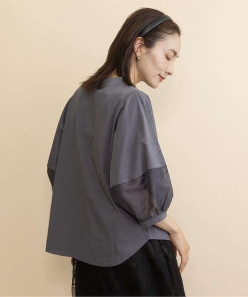 lodie(ロディ)の「”No 92" ロゴモチーフデザインT(Tシャツ/カットソー・レディース・ベージュ/チャコールグレー/ブラック・FREE)」の20枚目の写真
