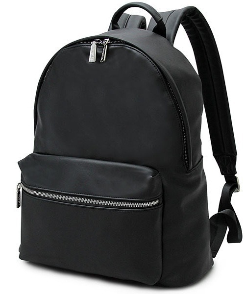 REGiSTA（レジスタ）の「REGiSTA Pu-Leather DayPack（バックパック/リュック・メンズ・ブラック・FREE）」の10枚目の写真