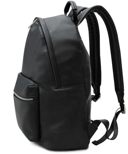 REGiSTA（レジスタ）の「REGiSTA Pu-Leather DayPack（バックパック/リュック・メンズ・ブラック・FREE）」の11枚目の写真
