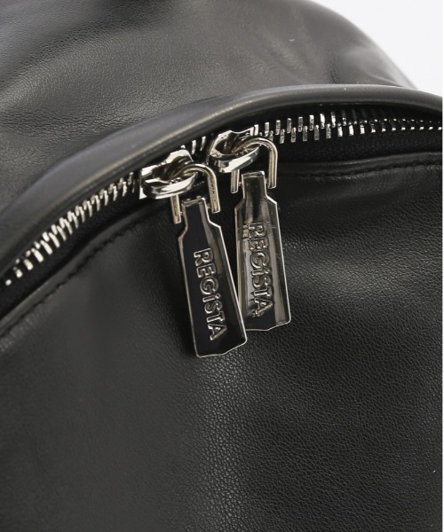 REGiSTA（レジスタ）の「REGiSTA Pu-Leather DayPack（バックパック/リュック・メンズ・ブラック・FREE）」の14枚目の写真