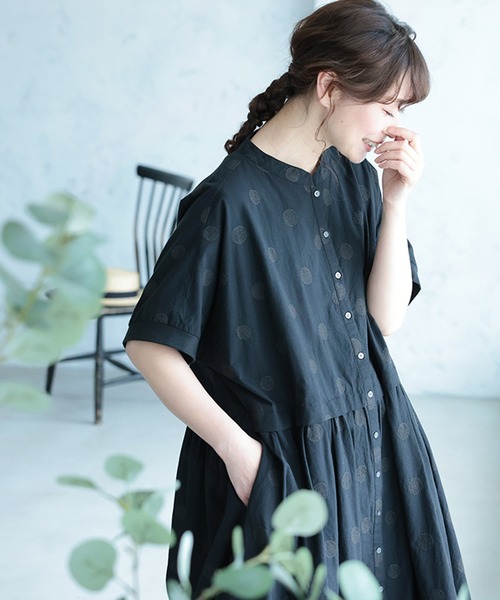 シャツワンピース（ドット柄）ファッション通販 - ZOZOTOWN