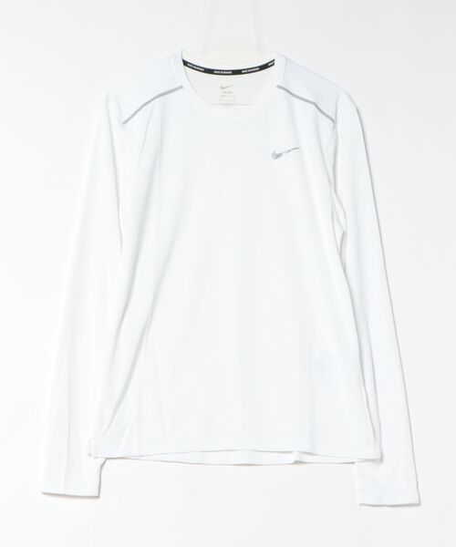 NIKE APAREL — AS M NK DF UV MILER LS TOP — лёгкая мужская/унисекс футболка с длинными рукавами